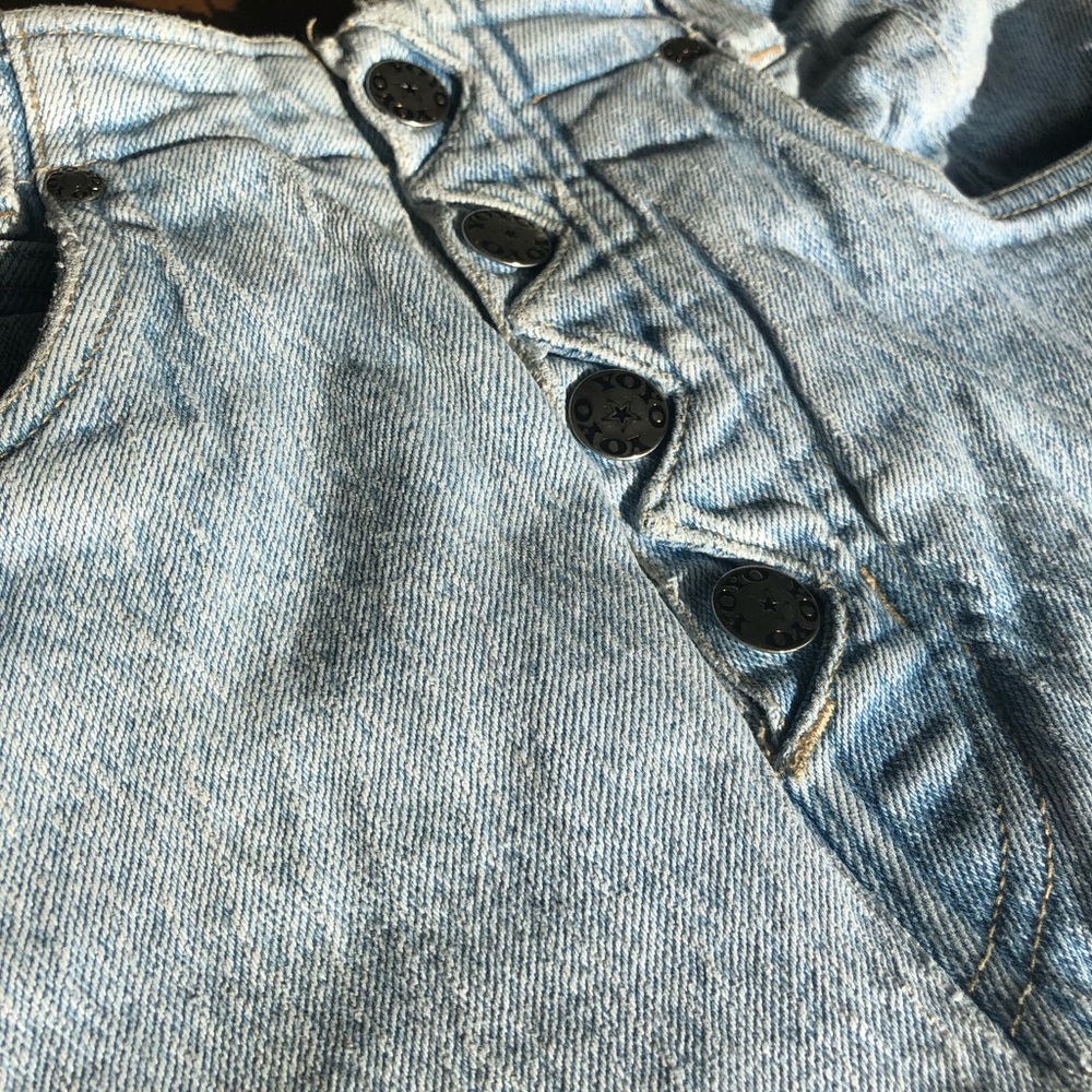 High waisted skinny jeans